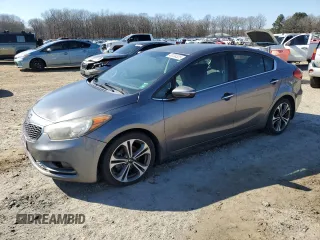 2015 Kia Forte EX with VIN KNAFX4A84F5380681, listed as a Copart auction lot 48704325 with 129,296 mi miles and Clean Title. Bid and sale history available at carsss.com. Image 1.