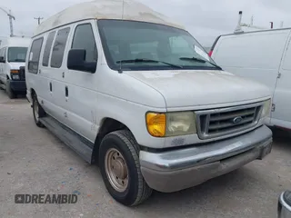 2003 Ford Econoline Cargo Recreational with VIN 1FDPE24L13HA67398, listed as a IAAI auction lot 41674471 with 321,746 mi miles and . Bid and sale history available at DreamBid. Image 1.