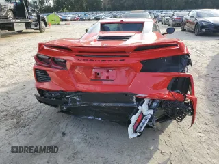 2021 Chevrolet Corvette 3LT with VIN 1G1YC3D49M5122768, listed as a Copart auction lot 79731353 with 5,666 mi miles. Bid and sale history available at carsss.com. Image 6.