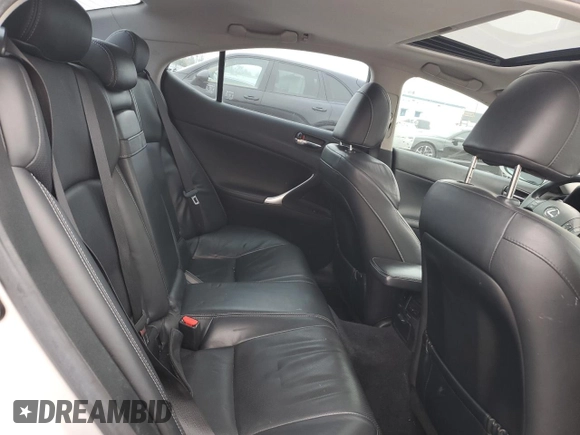 2010 Lexus IS 250 with VIN JTHBF5C24A5110506, listed as a Copart auction lot 52931455 with 117,942 mi miles and Salvage Title. Bid and sale history available at DreamBid. Image 10.