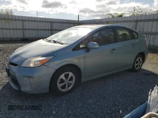 2012 Toyota Prius One with VIN JTDKN3DU3C1531183, listed as a Copart auction lot 53566395 with 217,096 mi miles and Clean Title. Bid and sale history available at carsss.com. Image 1.