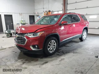 2018 Chevrolet Traverse LT Cloth with VIN 1GNERGKW6JJ266647, listed as a IAAI auction lot 41274408 with 93,530 mi miles. Bid and sale history available at carsss.com. Image 17.
