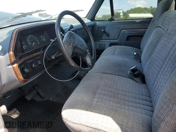 1989 Ford F-150 with VIN 1FTEF15N5KNB12636, listed as a Copart auction lot 68218124 with 49,655 mi miles and Salvage Title. Bid and sale history available at carsss.com. Image 7.