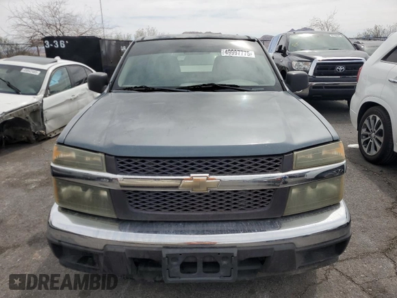 2006 Chevrolet Colorado LS z VIN 1GCCS148X68256976, wystawiony jako Copart lot #49997775 z przebiegiem 186 062 mil mil oraz Szkoda całkowita • Salvage title. Historia ofert i sprzedaży dostępna na DreamBid. Obrazek 5.