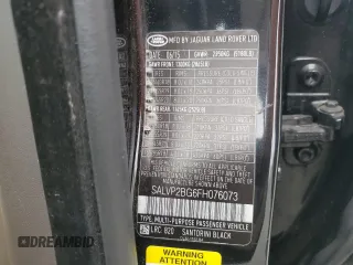 2015 Land Rover Range Rover Evoque Pure Plus с VIN SALVP2BG6FH076073, выставлен на аукционе Copart как лот 56125515 с пробегом 125 139 миль миль и Списание • Salvage title. История ставок и продаж доступна на DreamBid. Изображение 13.