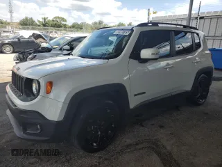 2017 Jeep Renegade Altitude with VIN ZACCJABB6HPG34000, listed as a Copart auction lot 60986785 with 99,839 mi miles and Clean title. Bid and sale history available at DreamBid. Image 1.