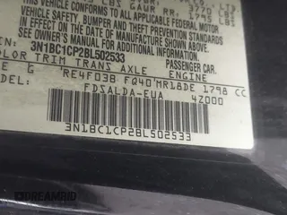 2011 Nissan Versa S с VIN 3N1BC1CP2BL502533, выставлен на аукционе IAAI как лот 42448857 с пробегом 106 327 миль миль и . История ставок и продаж доступна на DreamBid. Изображение 9.