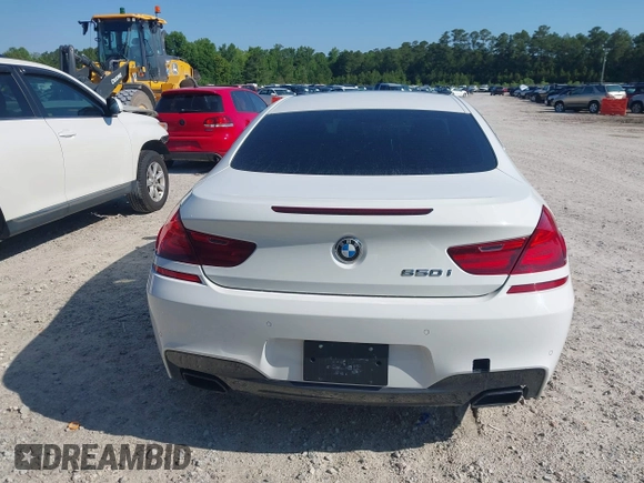 2012 BMW 6 Series 650i with VIN WBALX3C53CDV77486, listed as a IAAI auction lot 42165524 with 133,365 mi miles and . Bid and sale history available at carsss.com. Image 16.