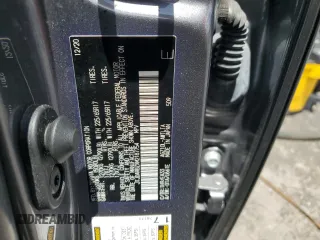 2021 Lexus NX 300 with VIN JTJDARBZXM2187754, listed as a Copart auction lot 60242005 with 61,455 mi miles and Salvage title. Bid and sale history available at DreamBid. Image 13.