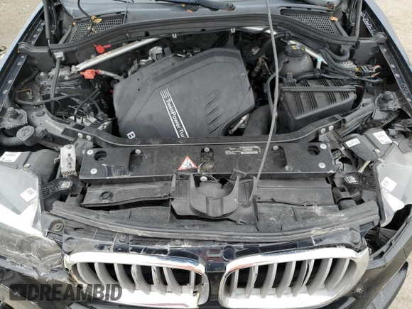 2015 BMW X4 xDrive28i with VIN 5UXXW3C51F0M88632, listed as a Copart auction lot 82401313 with 0 mi miles. Bid and sale history available at carsss.com. Image 12.