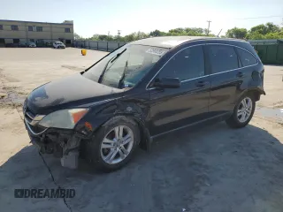 2011 Honda CR-V EX-L z VIN 5J6RE3H74BL059981, wystawiony jako Copart lot #52998285 z przebiegiem Nie podano mil oraz Szkoda całkowita • Salvage title. Historia ofert i sprzedaży dostępna na DreamBid. Obrazek 1.