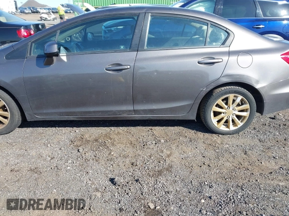 2012 Honda Civic EX with VIN 19XFB2F8XCE035220, listed as a IAAI auction lot 41993569 with 199,672 mi miles and . Bid and sale history available at DreamBid. Image 6.