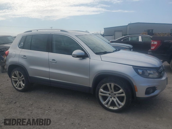 2012 Volkswagen Tiguan S with VIN WVGBV7AXXCW602058, listed as a Copart auction lot 54447845 with 152,085 mi miles and Clean Title. Bid and sale history available at DreamBid. Image 4.