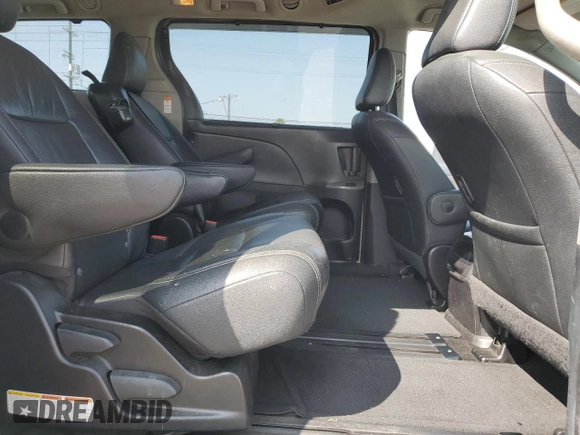 2015 Toyota Sienna SE with VIN 5TDXK3DC7FS601720, listed as a Copart auction lot 59959325 with 262,419 mi miles and Salvage title. Bid and sale history available at DreamBid. Image 11.