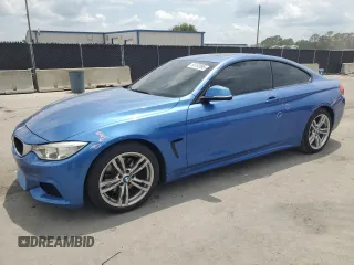 2014 BMW 4 Series 428i with VIN WBA3N3C51EK230632, listed as a Copart auction lot 56192095 with 115,595 mi miles and Salvage title. Bid and sale history available at DreamBid. Image 1.