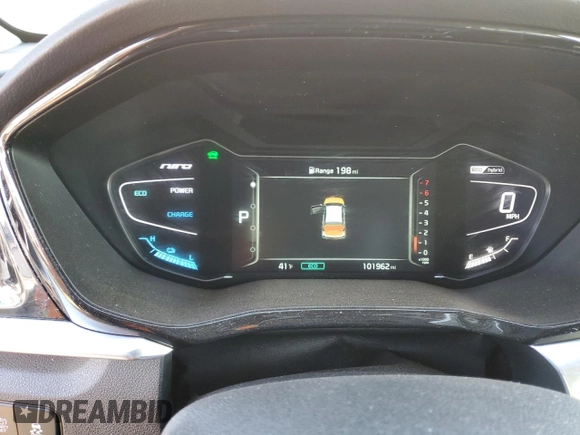 2022 Kia Niro Touring SE with VIN KNDCC3LC8N5532201, listed as a Copart auction lot 50822464 with 101,962 mi miles and Salvage Title. Bid and sale history available at carsss.com. Image 9.