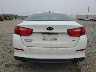 2014 Kia Optima LX with VIN 5XXGM4A71EG275842, listed as a Copart auction lot 44703965 with 153,169 mi miles and Salvage Title. Bid and sale history available at carsss.com. Image 6.