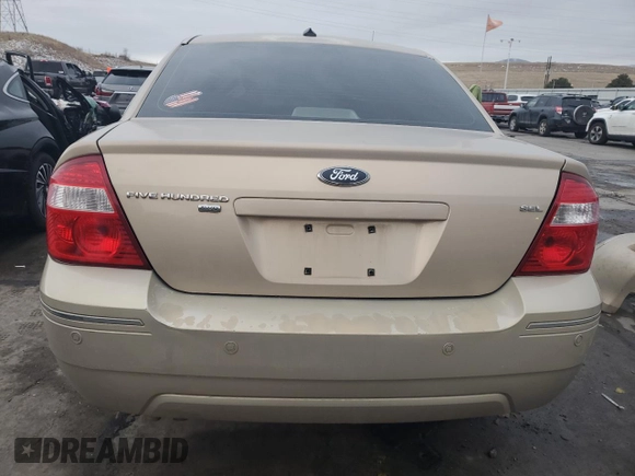 2007 Ford Five Hundred SEL z VIN 1FAHP27137G141919, wystawiony jako Copart lot #88551615 z przebiegiem 151 723 mil mil oraz Szkoda całkowita • Salvage title. Historia ofert i sprzedaży dostępna na DreamBid. Obrazek 6.