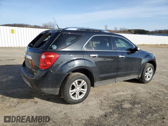 2012 Chevrolet Equinox LTZ with VIN 2GNFLGEK6C6238748, listed as a Copart auction lot 48250515 with 151,285 mi miles and Non Repairable. Bid and sale history available at carsss.com. Image 3.