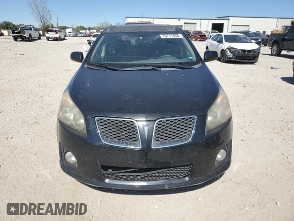 2009 Pontiac Vibe GT with VIN 5Y2SR67009Z441028, listed as a Copart auction lot 73717854 with 168,122 mi miles and Clean Title. Bid and sale history available at carsss.com. Image 5.