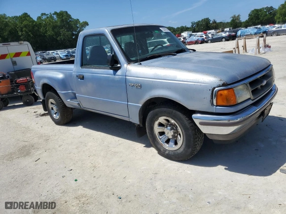 1997 Ford Ranger XLT with VIN 1FTCR10A3VPA04110, listed as a Copart auction lot 52092945 with 93,862 mi miles and Clean Title. Bid and sale history available at carsss.com. Image 4.