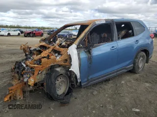 2022 Subaru Forester z VIN JF2SKAAC5NH481293, wystawiony jako Copart lot #47498475 z przebiegiem Nie podano mil oraz Nie do naprawy • Non repairable. Historia ofert i sprzedaży dostępna na DreamBid. Obrazek 1.