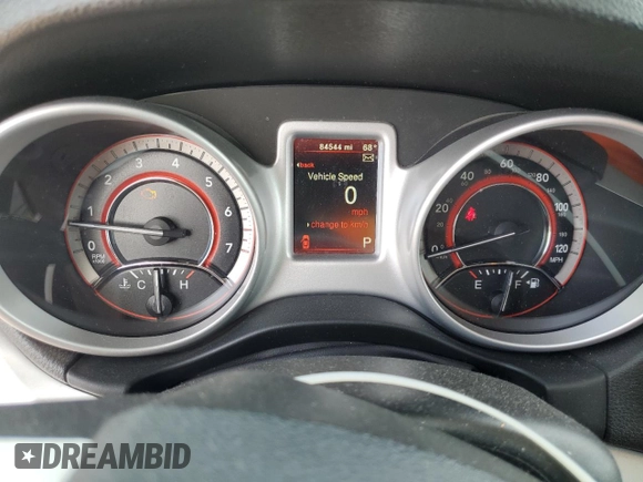 2017 Dodge Journey SE with VIN 3C4PDCAB2HT675948, listed as a Copart auction lot 54778875 with 84,544 mi miles and Salvage Title. Bid and sale history available at DreamBid. Image 9.