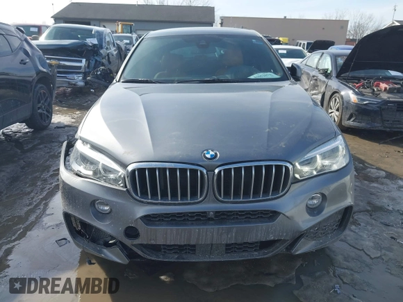2018 BMW X6 xDrive50i with VIN 5UXKU6C50J0W39146, listed as a IAAI auction lot 41652073 with 108,258 mi miles. Bid and sale history available at carsss.com. Image 12.