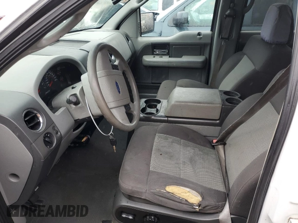 2006 Ford F-150 XL with VIN 1FTPW14V66FB24692, listed as a Copart auction lot 42327125 with 0 mi miles and Salvage Title. Bid and sale history available at carsss.com. Image 7.