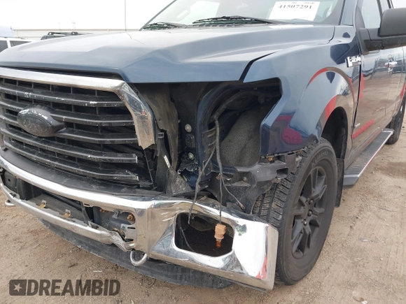 2016 Ford F-150 XLT with VIN 1FTFX1EG7GFA44487, listed as a IAAI auction lot 41507291 with 119,754 mi miles. Bid and sale history available at carsss.com. Image 6.