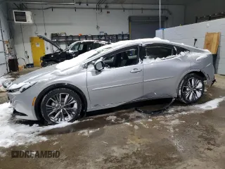 2024 Toyota Prius LE with VIN JTDADABU1R3015827, listed as a Copart auction lot 43621885 with 3,778 mi miles and Salvage Title. Bid and sale history available at carsss.com. Image 1.
