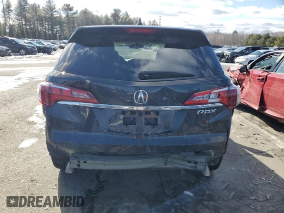 2017 Acura RDX with VIN 5J8TB4H39HL008980, listed as a Copart auction lot 44983475 with 117,872 mi miles and Salvage Title. Bid and sale history available at carsss.com. Image 6.