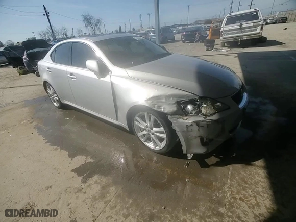 2006 Lexus IS 350 Auto with VIN JTHBE262065003344, listed as a Copart auction lot 52252785 with 238,602 mi miles and Salvage Title. Bid and sale history available at carsss.com. Image 11.