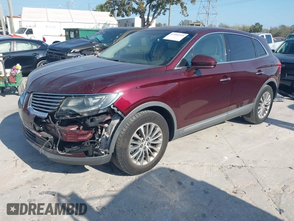 2017 Lincoln MKX Select with VIN 2LMPJ6KP4HBL37256, listed as a IAAI auction lot 41592553 with 74,231 mi miles. Bid and sale history available at carsss.com. Image 18.