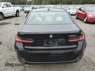 2023 BMW 3 Series 330e with VIN 3MW39FF04P8D47776, listed as a Copart auction lot 85390244 with 0 mi miles and Non Repairable. Bid and sale history available at carsss.com. Image 6.