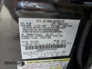 2007 Ford Freestyle SEL with VIN 1FMDK02147GA20623, listed as a Copart auction lot 45313355 with 127,378 mi miles and Salvage Title. Bid and sale history available at carsss.com. Image 13.