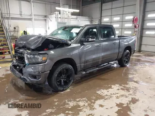 2022 Ram 1500 Big Horn with VIN 1C6RRFFG5NN327726, listed as a IAAI auction lot 41542861 with 26,542 mi miles and . Bid and sale history available at DreamBid. Image 18.