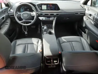 2021 Hyundai Sonata Hybrid Limited with VIN KMHL54JJ4MA032698, listed as a Copart auction lot 65783573 with 24,225 mi miles. Bid and sale history available at carsss.com. Image 8.