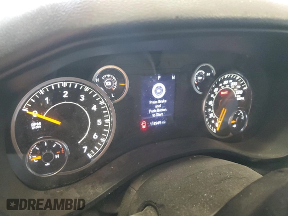 2021 Ram 1500 Tradesman with VIN 1C6RRFCG6MN671651, listed as a Copart auction lot 69068294 with 118,949 mi miles and Salvage title. Bid and sale history available at DreamBid. Image 9.