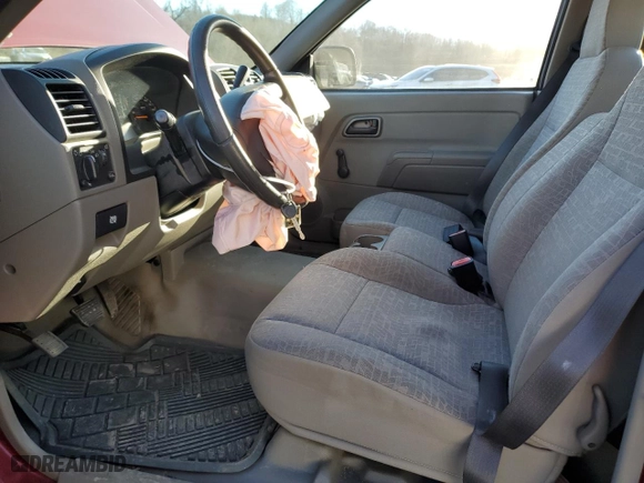 2005 Chevrolet Colorado Z85 with VIN 1GCCS148258215420, listed as a Copart auction lot 87741045 with 74,167 mi miles and Salvage Title. Bid and sale history available at carsss.com. Image 7.