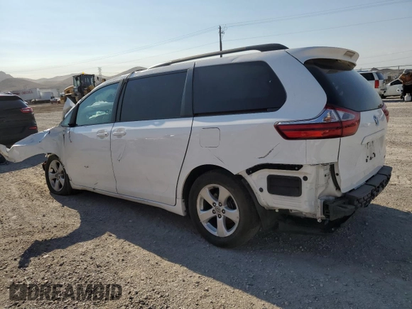 2017 Toyota Sienna LE Auto Access Seat with VIN 5TDKZ3DC1HS892966, listed as a Copart auction lot 67162303 with 0 mi miles and Salvage Title. Bid and sale history available at carsss.com. Image 2.