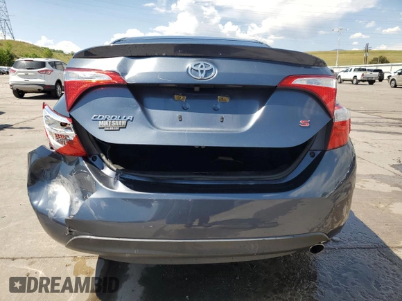 2016 Toyota Corolla L with VIN 5YFBURHE0GP369880, listed as a Copart auction lot 62678975 with 123,654 mi miles and Salvage title. Bid and sale history available at DreamBid. Image 6.