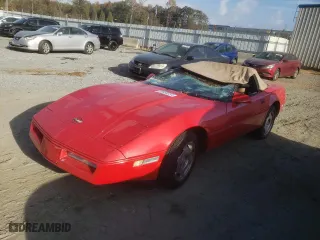 1986 Chevrolet Corvette with VIN 1G1YY678XG5901747, listed as a Copart auction lot 78588334 with 0 mi miles and Salvage Title. Bid and sale history available at carsss.com. Image 1.