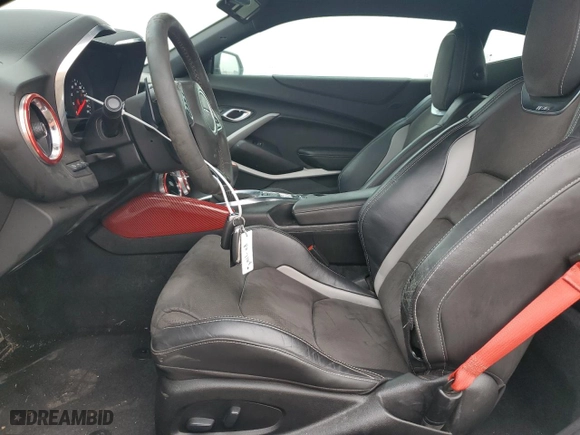 2020 Chevrolet Camaro 1SS with VIN 1G1FE1R78L0141042, listed as a Copart auction lot 43348995 with 58,099 mi miles and Salvage Title. Bid and sale history available at carsss.com. Image 7.