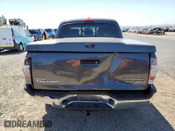 2011 Toyota Tacoma PreRunner with VIN 3TMJU4GN3BM110378, listed as a Copart auction lot 52541765 with 182,072 mi miles and Salvage title. Bid and sale history available at DreamBid. Image 6.