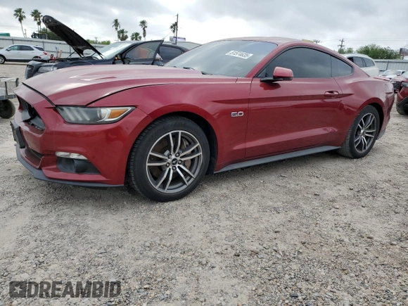 2015 Ford Mustang GT z VIN 1FA6P8CF9F5304482, wystawiony jako Copart lot #51574635 z przebiegiem 81 661 mil mil oraz Szkody całkowita. Historia ofert i sprzedaży dostępna na DreamBid. Obrazek 1.