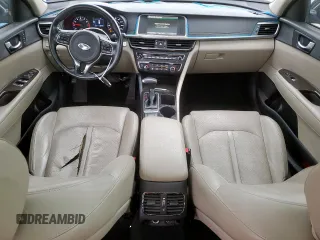 2016 Kia Optima EX with VIN 5XXGU4L33GG079351, listed as a Copart auction lot 58868595 with 138,723 mi miles and Salvage title. Bid and sale history available at DreamBid. Image 8.