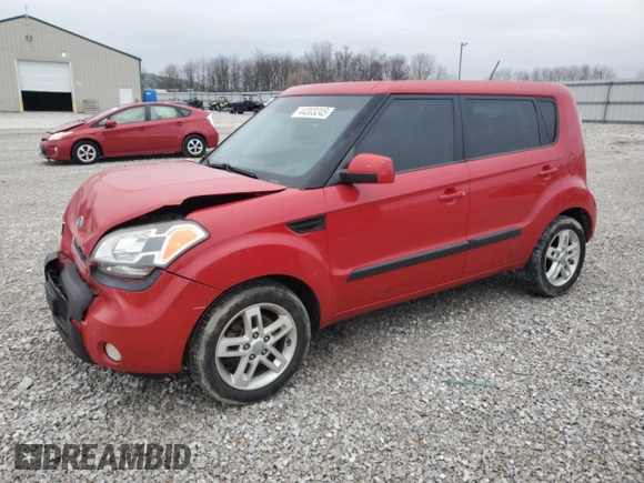 2011 Kia Soul + with VIN KNDJT2A25B7346109, listed as a Copart auction lot 44303245 with 108,634 mi miles and Salvage Title. Bid and sale history available at carsss.com. Image 1.