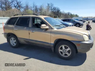 2002 Hyundai Santa Fe GLS with VIN KM8SC13D42U188047, listed as a Copart auction lot 55060015 with 170,066 mi miles and Salvage Title. Bid and sale history available at carsss.com. Image 4.