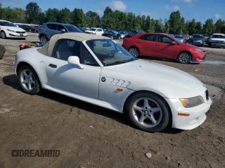 1999 BMW Z3 2.5L with VIN 4USCH9333XLG01960, listed as a Copart auction lot 72513814 with 160,293 mi miles and Salvage Title. Bid and sale history available at carsss.com. Image 4.